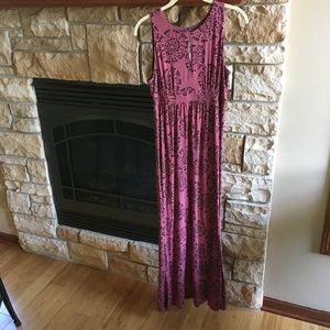 LOFT Maternity Maxi Dress